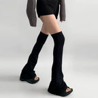 Horn Cuff Knee Socks
