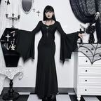 Batwing Dress Black
