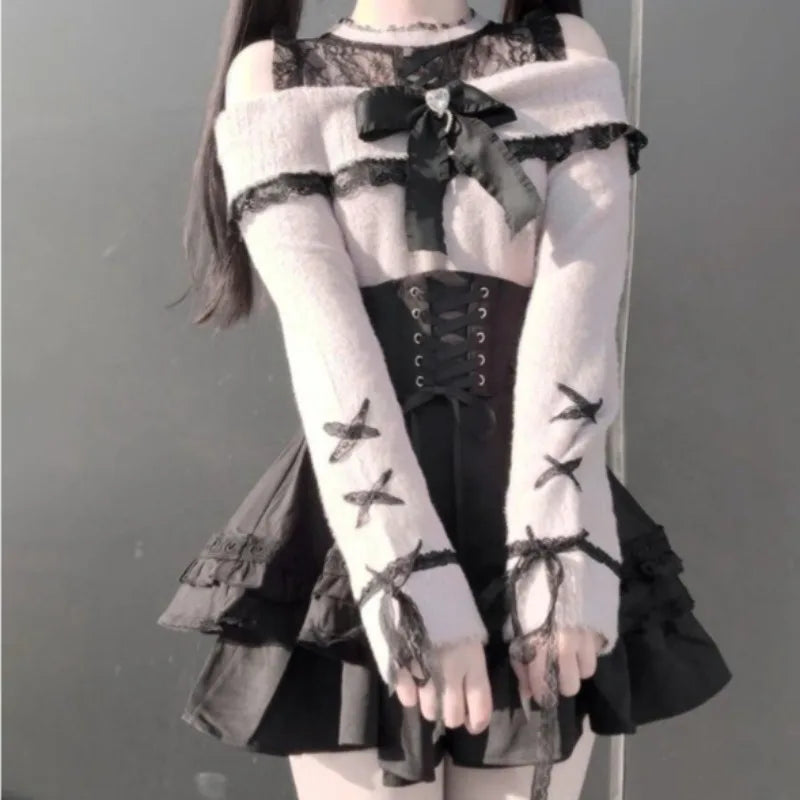 JK Sweater & Skirt Set
