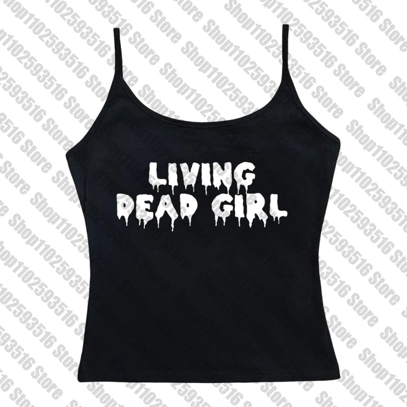 Living Dead Girl Crop Tee