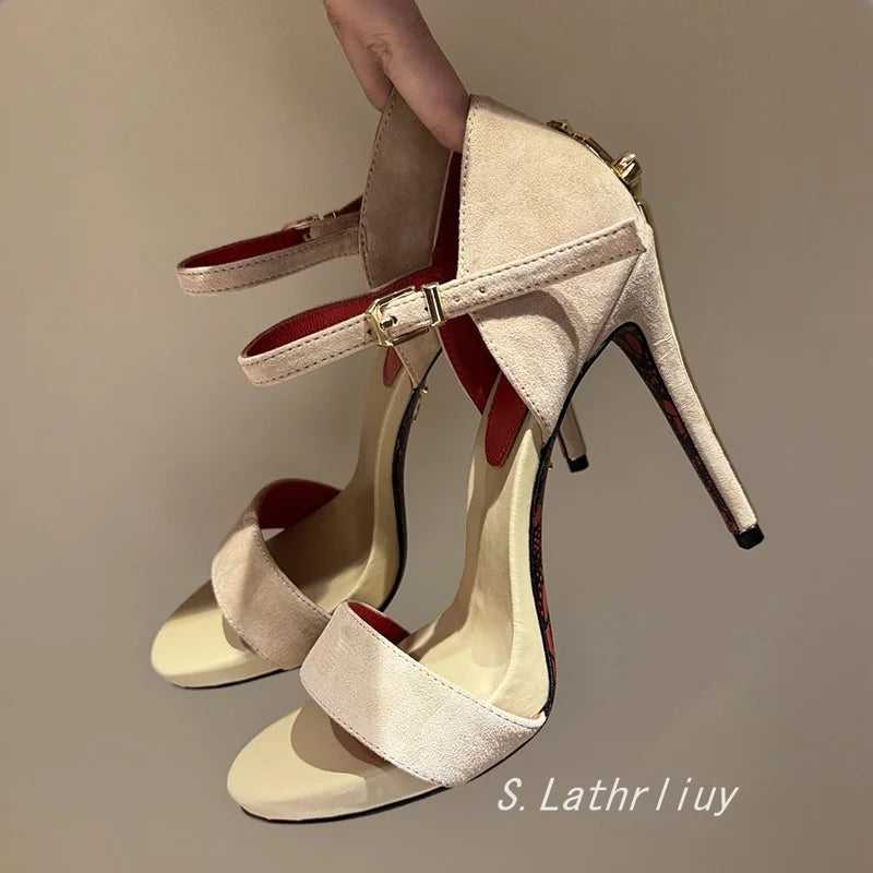 Ankle Strap High Heels
