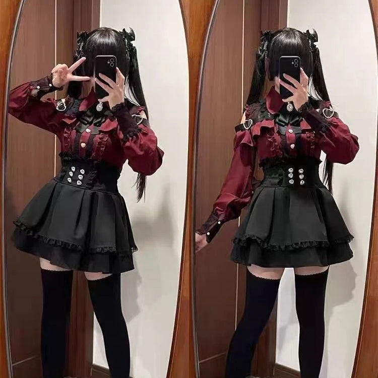 Plaid Bow Lolita Dress