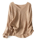 Hollow-Out Knit Sweater
