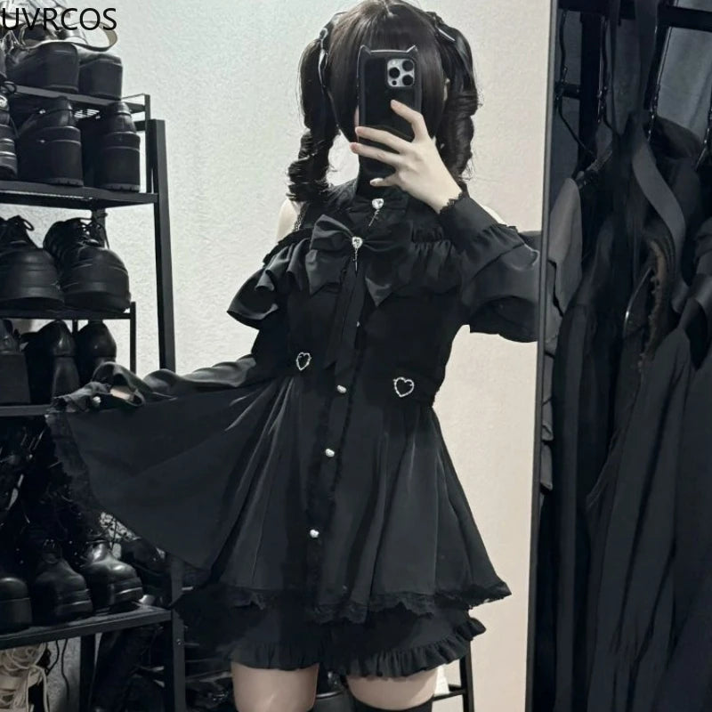 Gothic Lolita Bow Dress