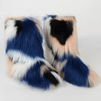Fluffy Faux Fur Winter Boots