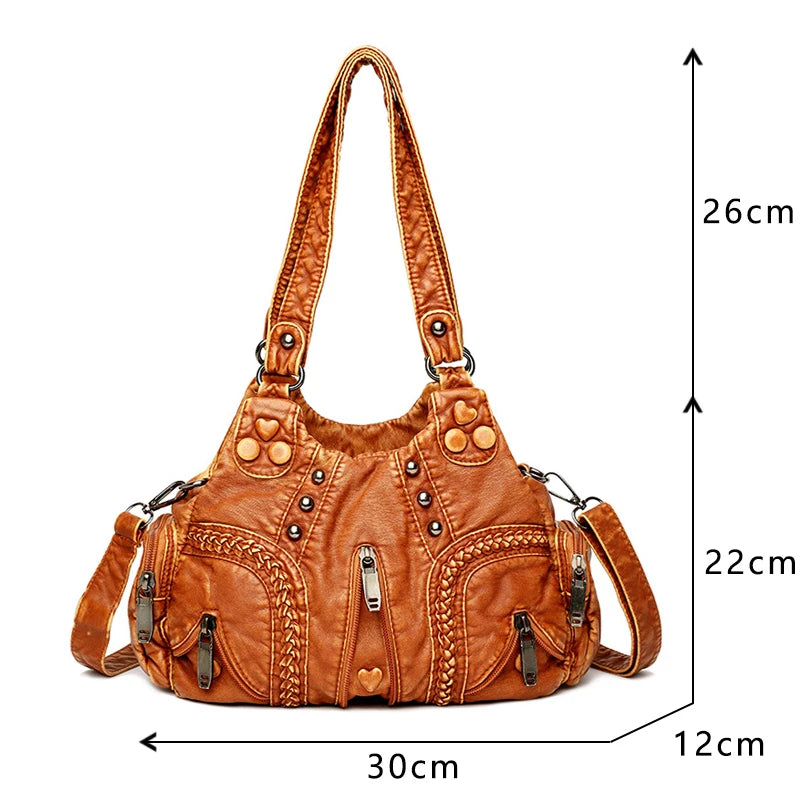 Rivet Shoulder Bag