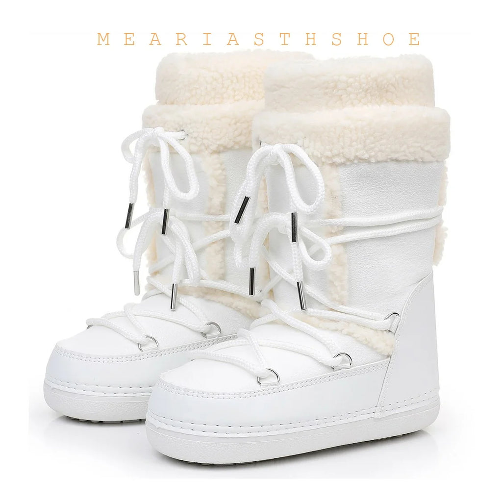 Faux Fur Snow Boots