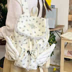 Angel Wings Polka Dot Backpack