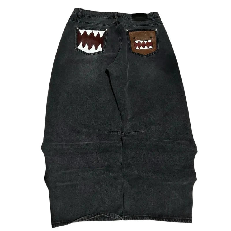 Monster Tooth Baggy Jeans