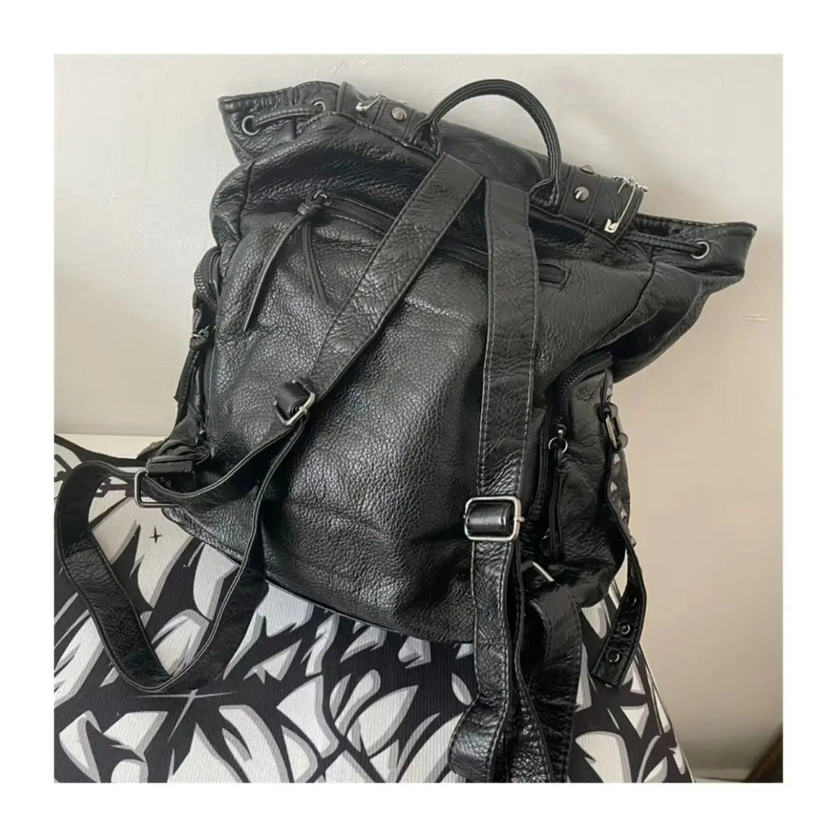 Cross Rivet Backpack