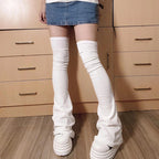 Horn Cuff Knee Socks
