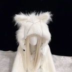 Faux Fur Cat Ear Hat