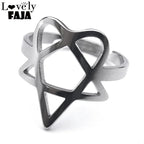 Heartagram Ring